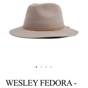 Brixton Wesley Fedora Light Tan